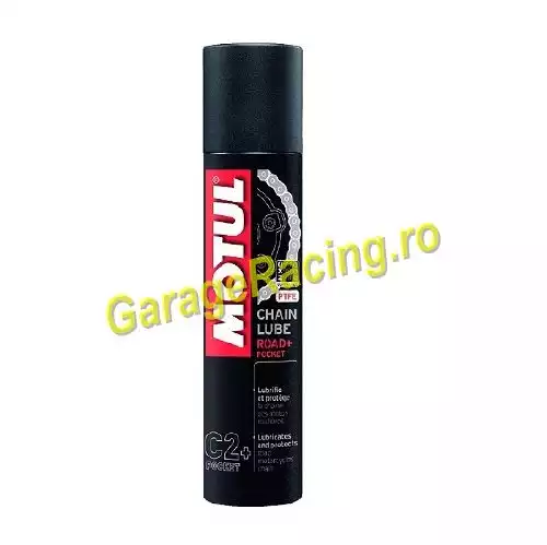 Spray de uns lantul C2+ MINI CHAIN LUBE ROAD+ (cu teflon) MOTUL - GarageRacing